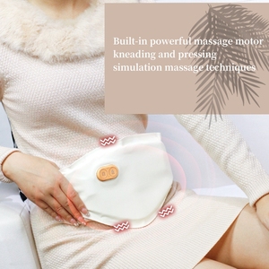 Nuevo producto, de doble cara compresa caliente, pantalla táctil <span class=keywords><strong>Digital</strong></span>, masajeador de terapia de período menstrual con vibración inalámbrica - Product Image 3