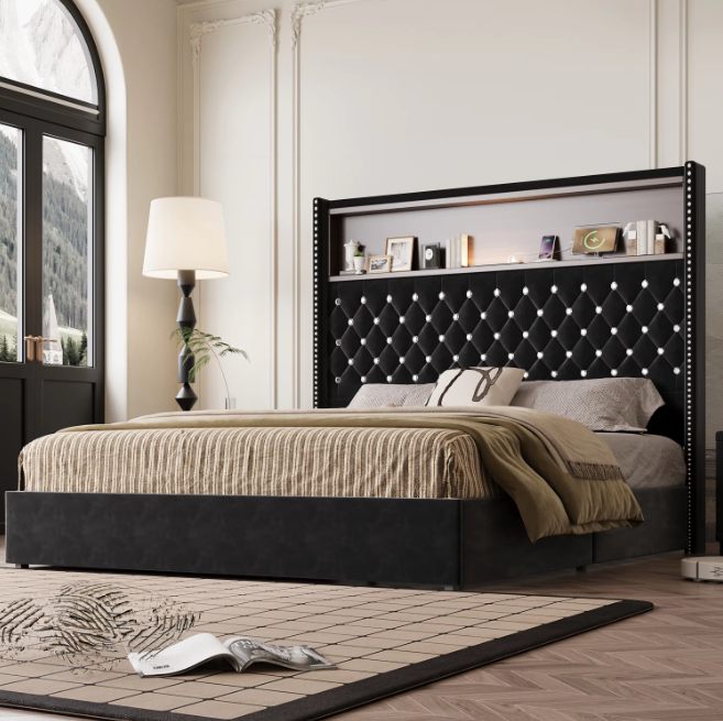 Negro + MDF + Tamaño completo