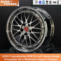 Jantes de voiture GUDE forgées sur mesure 5x120 5x112 5x114.3 5x130 légères de 17 à 24 pouces pour Benz Audi Bmw