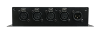 Répéteur/Diviseur DMX universel 8 ports, prend en charge les connecteurs XLR 3 broches/5 broches, sorties isolées pour protéger le contrôleur maître SR-2100AMP-8CH-3