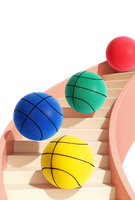 Ballon de sport en mousse haute densité pour enfants, entraînement en salle, élastique, silencieux, ballon rebondissant silencieux/basket silencieux