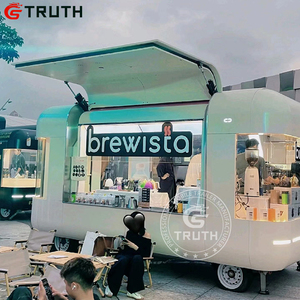 Truth Trending Street <b>Side</b> Road Food Cart Outdoor Movable Fully Equipped Mobile Kitchen Fast Food Trailer Food Truck - Product Image 4