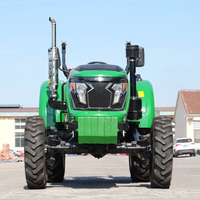 Tracteur Agricole Compact 4x4 le Plus Vendu, Mini-Ferme 4 Roues Motrices avec Pompe, Engrenages, Boîte de Vitesses et Accessoires Complets