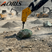 Marteau hydraulique AORIS OEM/ODM pour chargeuse-pelleteuse SB40, briseur de béton pour excavatrice JCB avec certificat CE