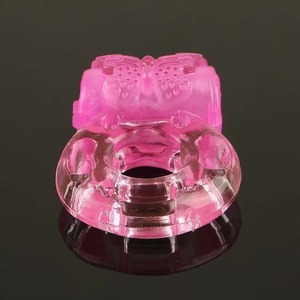 Anillo para pene de silicona resistente al agua, estimulador del clítoris para hombres, retrasa la eyaculación, potenciador de la erección más fuerte, para parejas adultas masculinas JW - Product Image 6