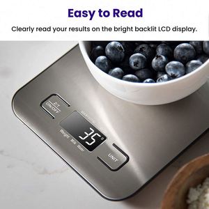 Hot Selling Food Kitchen <b>Scale</b> <b>Mini</b> <b>Scale</b> Digital Grams and Ounces for Weight Loss Baking Cooking Meal Prep 304 Stainless - Product Image 2