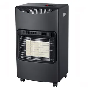 Quickly Heating Infrared Mobile Living Room Gas Heater For Home And Easily Cleaned Gas Heater
