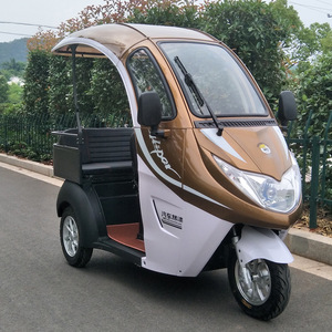 Triciclo Eléctrico de 48 V, 2 Plazas, Carrocería Abierta, Baja Velocidad, Vehículo Eléctrico para Adultos - Product Image 2
