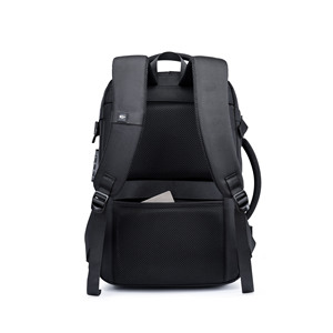 กระเป๋าเป้สะพายหลังสำหรับใส่แล็ปท็อปคุณภาพสูง กันน้ำ กันขโมย พร้อมพอร์ต USB ขนาด 18 นิ้ว อเนกประสงค์ เหมาะสำหรับธุรกิจ โรงเรียน และการเดินทาง - Product Image 3