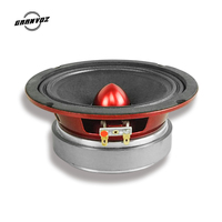 GRANVOZ en Stock, Altavoz de Rango Medio de 6.5 Pulgadas, 4 Ohmios, 400 Vatios Máx. con Imán de 30oz, Altavoz para Auto, Camioneta, Motocicleta, para Sistemas de Audio Profesional
