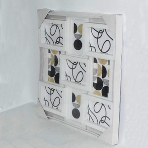 Personalizado 47x47x3cm decoración del hogar plástico acrílico marco de fotos pared familia foto álbum Accesorios - Product Image 2