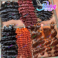 Venta al por mayor de mechones de cabello humano brasileño sin procesar, mechones de cabello con cutícula alineada Virgen sin procesar, extensiones de cabello humano baratas de doble estirado
