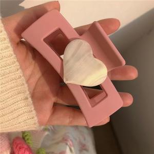 مشابك شعر على شكل قلب لطيفة بالجملة، مشابك شعر على شكل قلب الحب للتصفيف وربط الشعر، إكسسوارات شعر احترافية - Product Image 2