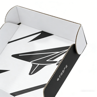 Caja de Cartón Corrugado para Envíos de Comercio Electrónico, Logotipo Personalizado, Laminación Mate, Papel Kraft Ecológico, Cierre Magnético, Embalaje Plano para Calcetines de Piel