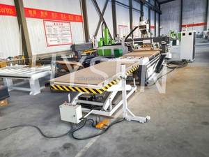 เครื่องแกะสลักงานไม้ขนาดใหญ่1325แม่นยำ HYSEN เราเตอร์ตัดไม้อัตโนมัติ - Product Image 4