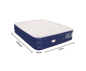 Materasso ad Aria Gonfiabile Automatico Matrimoniale Queen Size con Pompa a Batteria al Litio Ricaricabile Integrata - Product Image 4