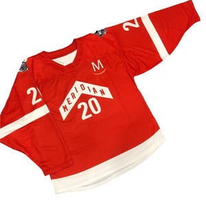 Tessuto nero giallo lampo pizzo personalizzato sublimato miglior potente <span class=keywords><strong>arbitro</strong></span> uomo maglia pesante moda maglia rosa Hockey Jersey - Product Image 4