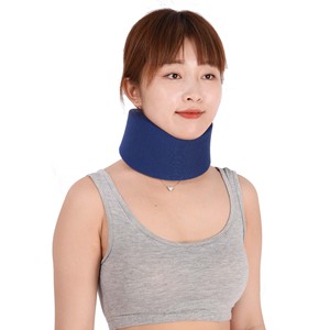 Attelle de cou en tissu tricoté éponge, soutien de la colonne cervicale, fixation cervicale, couvre-cou unisexe, taille SML - Product Image 1