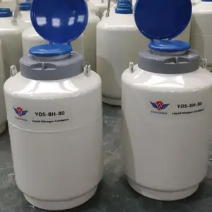 YDH Dry Shipper Series 3 ltr Cryo Vapor Shipper Semen Dewar Liquid Nitrogen Container
