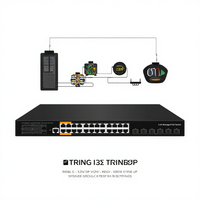 Commutateur PoE géré 2,5G, 24 ports, commutateur réseau avec liaison montante 10G pour routeur AP