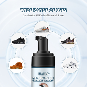 Kit de Limpieza de <span class=keywords><strong>Zapatos</strong></span> con Fórmula Natural al por Mayor de Fábrica con Bolsa con Cierre Hermético, Productos de Limpieza para <span class=keywords><strong>Zapatos</strong></span> Deportivos, Líquido de Limpieza Natural para - Product Image 5