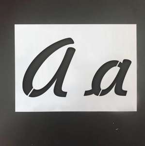 Pochoir en plastique pour enfants, découpe au laser personnalisée, création artistique, dessin, lettres, peinture - Product Image 5