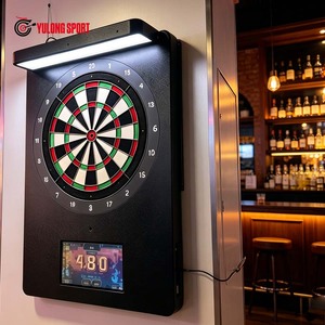 In Stock Household Online Touch Screen Electric <b>Dart</b> <b>Board</b> Machine Wall Hanging Soft Tip <b>Dart</b> Game For Adult Professional - Product Image 1