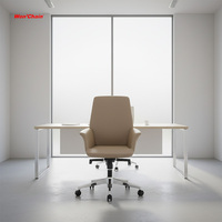 Meubles de bureau modernes uniques pour officiers, bureau réglable en hauteur, ergonomie informatique, chaise de bureau miniature pour conférence, synthétique