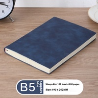 Set de Regalo de Cuaderno de Negocios de Alta Gama Personalizado para Oficina, Impreso con Logotipo y Engrosado, con Estilo Chino, Bloc de Notas A5 B5