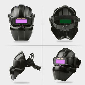 Casque de soudage à vision complète, auto-assombrissant, avec bandeau, isolation thermique, anti-éblouissement, protection contre l'arc électrique, température maximale 130°C, température minimale 40°C - Product Image 4