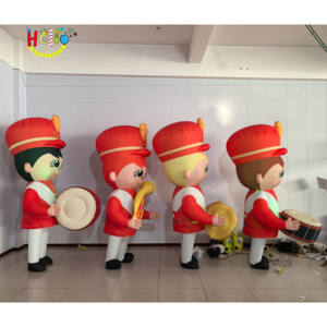 फेस्टिवल सिटी परेड कार्यक्रम चलने वाले इंफ्लेटेबल ड्रेस इंफ्लेटेबल बैंड चलने वाली पोशाक - Product Image 4