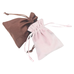 Bolsa de Almacenamiento de Joyas de Terciopelo con Cordón y Logotipo Personalizable <span class=keywords><strong>Lisi</strong></span>, para Collares, Relojes y Gafas, con Impresión y Estampado - Product Image 4