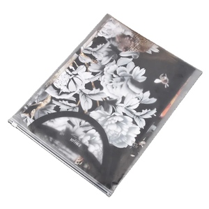 Sacs à fermeture éclair en PVC transparent et résistant, imprimés en sérigraphie, pour vêtements, sacs de rangement réutilisables pour bagages de voyage, sacs sur mesure en gros - Product Image 6