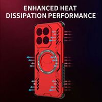 Étui de téléphone magnétique sans fil anti-chute de qualité supérieure en TPU+PC pour Motorola Edge 40 Neo 50 60 Fusion Pro