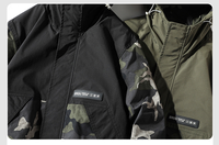 WINTER 2021 New Fashion Brand Herren mantel mit Kapuze Koreanische Version von Loose Camouflage Jacket Men