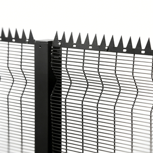 La taille peut être personnalisée. Conception de <span class=keywords><strong>grille</strong></span> pour clôture <span class=keywords><strong>anti</strong></span>-escalade 358 : Empêche efficacement l'escalade. - Product Image 6