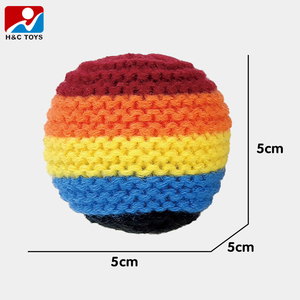 Set Hacky Sack per Bambini, Giocattolo Sportivo, Pallone da Calcio in Tessuto, Gioco per Bambini dai <span class=keywords><strong>3</strong></span> <span class=keywords><strong>Anni</strong></span> in Su - Product Image 3