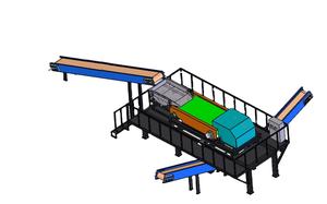 Séparateur à courants de Foucault à haute efficacité pour métaux non ferreux, séparateur aluminium/cuivre pour le recyclage, déchets solides/déchets électroniques - Product Image 5