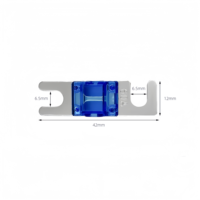 Boîtier de fusibles Chery, porte-fusible ANL en ligne Mega 250A, interrupteur-sectionneur, avec fusible thermique SMD pour cuisinière à induction Microtemp G4A00