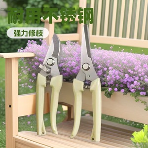 Tijeras de podar de acero inoxidable para jardín, árboles frutales, bonsái, uso en exteriores - Product Image 1