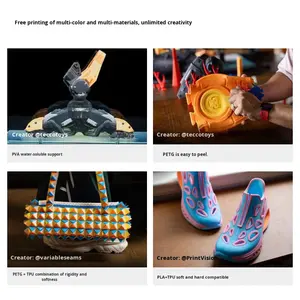 Impresora 3D a Color de 4 Cabezales <span class=keywords><strong>Snapmaker</strong></span> U1 - Product Image 4