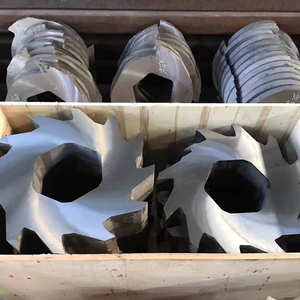 Công nghiệp Heavy Duty lốp cao su tái chế máy nghiền toàn bộ xe tải lốp chất thải Radial lốp Shredder máy để làm cho Crumb cao su - Product Image 2