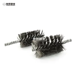 Automatic Flexible Shaft Heat Exchanger Tube Cleaner Brush For Tube Cleaning Of Condenser, Heat Exchanger, Chiller Tubes