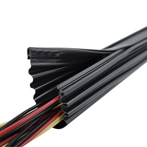 便利な難燃性ワイヤー保護スリーブ、柔軟なケーブルスリーブラップ、ジッパーケーブルスリーブ - Product Image 5