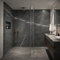Dalle de marbre gris en pierre naturelle YUANDA pour plan de travail de cuisine, carrelage de sol, panneau mural, escalier, dessus de meuble-lavabo, salle à manger