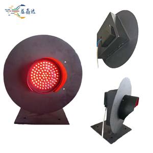 Feu de <span class=keywords><strong>signalisation</strong></span> à LED pour <span class=keywords><strong>train</strong></span> ferroviaire 200mm/300mm avec revêtement stratifié en film transparent non rétroréfléchissant - Product Image 2