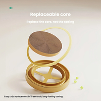 Griffoir pour chat rond et incurvé de qualité supérieure, pont interactif pour chat avec cloche, en carton ondulé écologique, durable, lit et salon d'intérieur pour chats