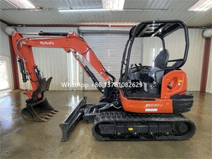 เครื่องจักรก่อสร้างมือสอง รถขุดขนาดเล็ก Kubota Kx040-4 สำหรับขาย แบบตีนตะขาบ - Product Image 5