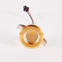 Encastré 3W COB LED Plafonnier Intérieur Cabinet Projecteur pour Maison Chambre Vitrine Spot Lampe Downlight 3000K 6000K