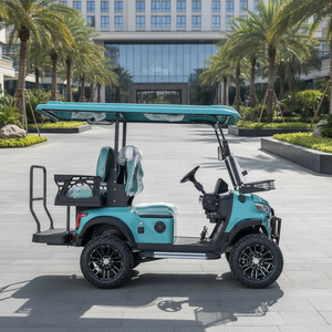 Voiturette de golf électrique au lithium personnalisable 4 places 48 V de qualité supérieure avec personnalisation gratuite de la couleur et du logo pour usage en resort ou sur le parcours - Product Image 6